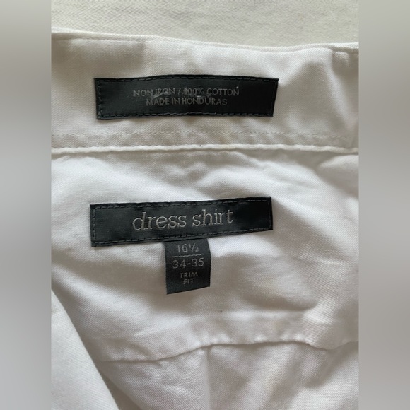 Men’s White Dress shirt - Picture 4 of 11